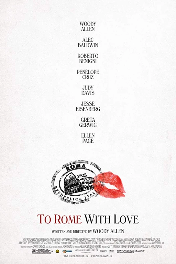 Para Roma com Amor Poster